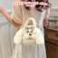 Gấu Bông Thỏ Cute Có Dây Túi Đeo Chéo - Túi Thỏ Bông Siêu Mềm Dễ Thương Cho Bé Và Bạn Gái