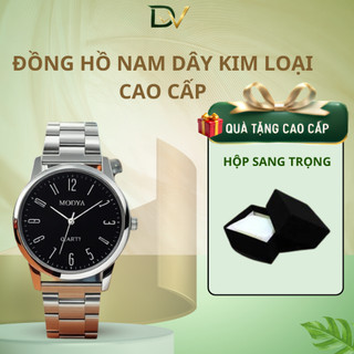 Đồng Hồ Nam Dây Kim Loại Sang Trọng ,Máy Quartz Bền Bỉ, Phù Hợp Cho Nhiều Phong Cách Phối Đồ