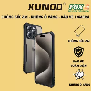 Ốp XUNDD chống sốc cho IPhone 17Promax 17Pro 17 16 15 14 13 12 11Promax Pro Plus x/xr/xsm