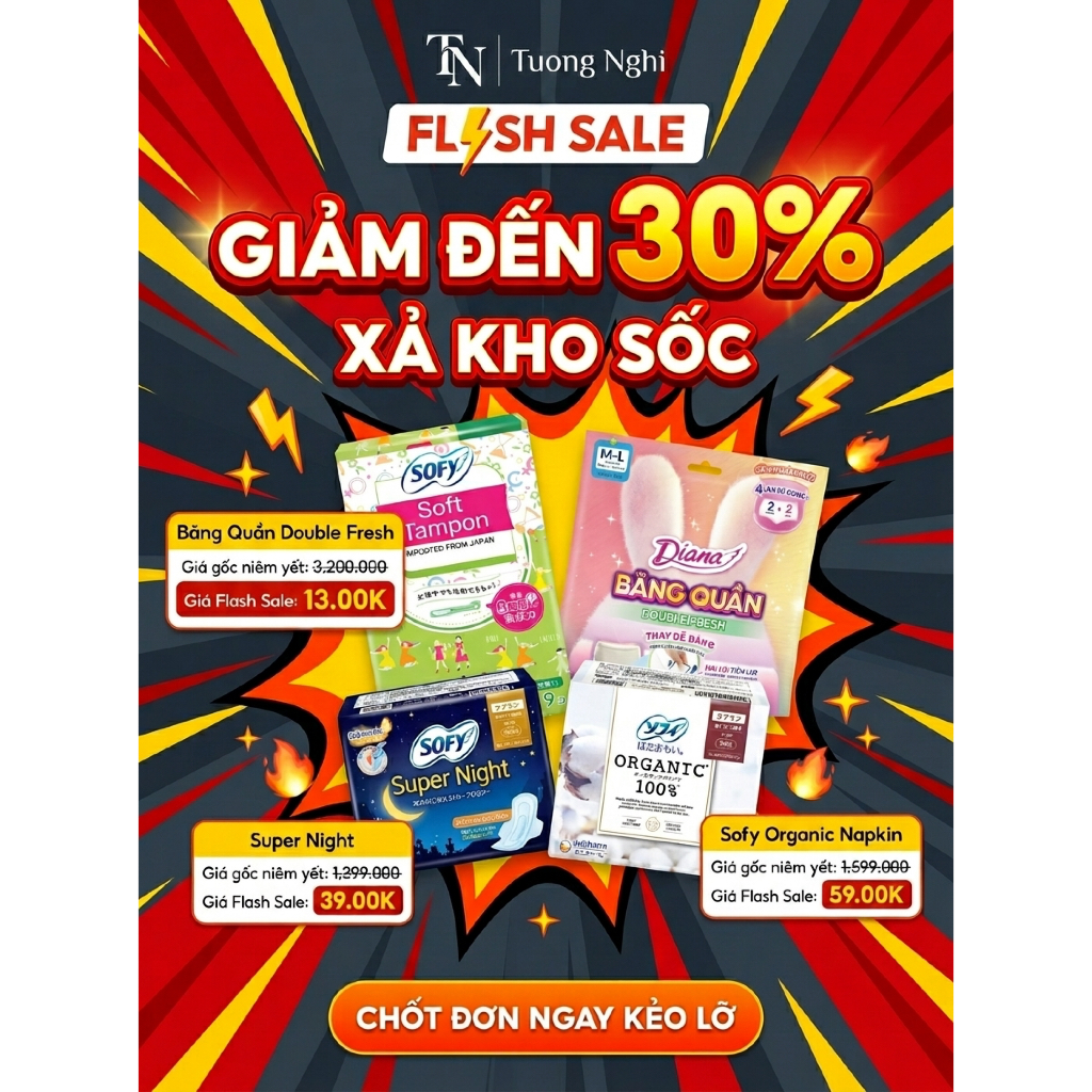 BVS TAMPON SOFY SOFT SUPER PLUS (HỘP 10 MIẾNG) - NHẬP KHẨU NHẬT BẢN