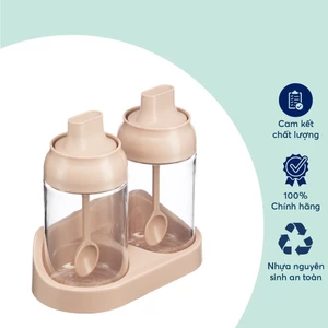 Bộ 2 hộp gia vị tritan Yoko