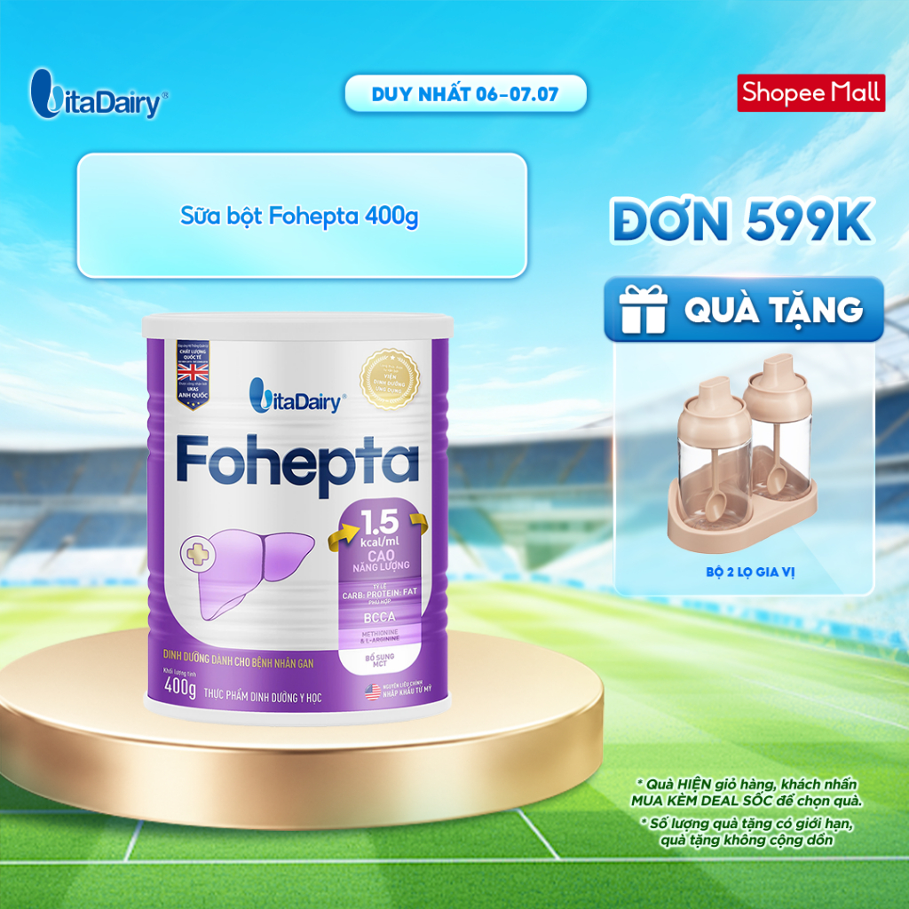 Thực phẩm dinh dưỡng y học Fohepta 400g