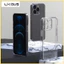 Ốp Likgus trong suốt lưng cứng viền mềm chống ố vàng bảo vệ camera cho IPhone Xsm đến 17Promax