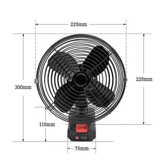 Quạt Tích Điện Makita Dùng Liên Tục 4-8H. Quạt 2 Cấp Độ Gió. Dùng Pin Phổ Thông 10 Cell Không Quay