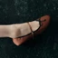 BALLET Flats Charisma-Màu Nâu-Giày búp bê chất liệu satin