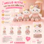 Gấu Bông Hello Kitty Mặc Váy Da Báo - Hello Kitty Cao Cấp Siêu Mềm Quà Tặng Dễ Thương