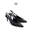 DẠ VŨ Slingback Heels Charisma-Màu Đen-Giày nữ cao gót
