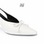 DẠ VŨ Slingback Heels Charisma-Màu Trắng-Giày nữ cao gót