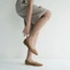 MÙA Flats Charisma-Màu nâu-Giày búp bê chất liệu da lộn