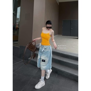 Quần Sooc Jean Dáng Ngố Basic QCCC Cao Cấp