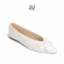 NÕN Flats Charisma-Màu Trắng-Giày búp bê có nơ