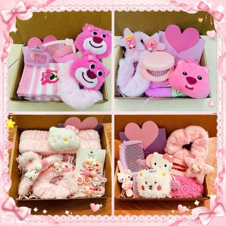 [Hộp vừa] Quà tặng sinh nhật, valentine 14/2, 8/3, 20/10 - Set quà hồng phong cách đáng yêu [S2]