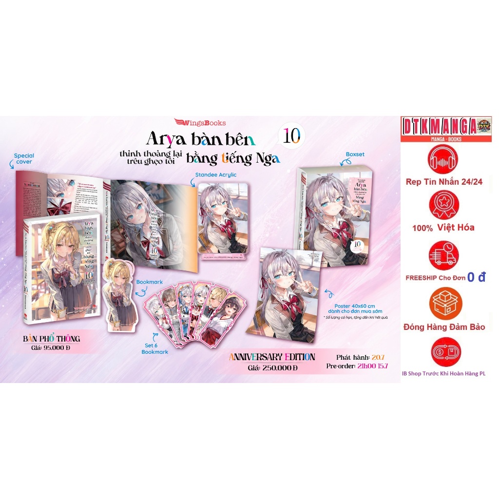 Truyện - Arya Bàn Bên Thỉnh Thoảng Lại Trêu Ghẹo Tôi Bằng Tiếng Nga Full Quà – Tập 10 9 8 7 6 | BigBuy360 - bigbuy360.vn