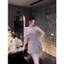 Đầm hoa nổi cổ yếm 🥰 3 màu