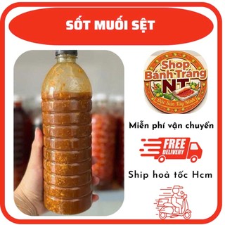 HOT !!! SỐT TẮC + MUỐI SỆT + SỐT ME dùng chung bánh tráng phơi sương