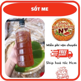HOT !!! SỐT TẮC + MUỐI SỆT + SỐT ME dùng chung bánh tráng phơi sương
