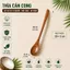 Muỗng Gỗ Xà Cừ Đa Năng,Thìa Gỗ - Múc Cơm Pha Cafe Phong Cách Nhật Bản