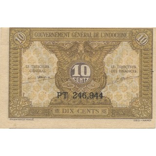 [SƯU TẦM XƯA VIỆT NAM] 10 cent Đông Dương 1942 Sưu tầm Hiếm