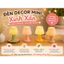 Đèn Decor Phòng Mini nhiều màu sắc