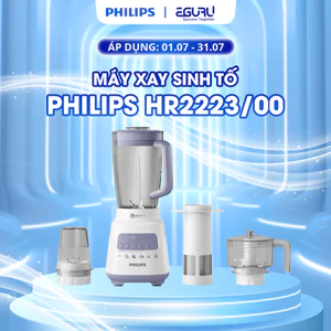 Máy xay sinh tố PHILIPS HR2221/00 HR2222/00 HR2223/00 700W - Hàng Chính Hãng - Bảo hành 24 Tháng