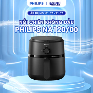 Nồi Chiên Không Dầu Thế Hệ Mới Philips NA120/00 - NA130/00 - NA150/00 - NA230/00 Công Nghệ RapidAir