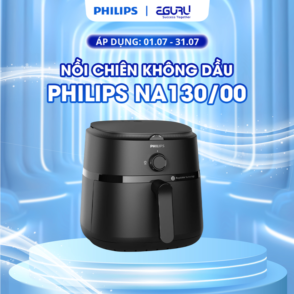 Nồi Chiên Không Dầu Philips HD9257/80 5.6L Đa Năng Chính Hãng Bảo Hành 24 Tháng