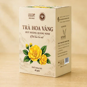 (Quà tặng kèm) Trà Hoa Vàng Huy Hoang 45g Sấy Nóng Đặc Sản Quảng Ninh
