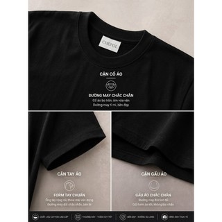Áo Thun Trơn Nam Cao Cấp CHEPOL Unisex 100% Cotton Thoáng Mát, Thấm Hút, Áo Phông Cổ Tròn Form Oversize BASIC Có BIGSIZE
