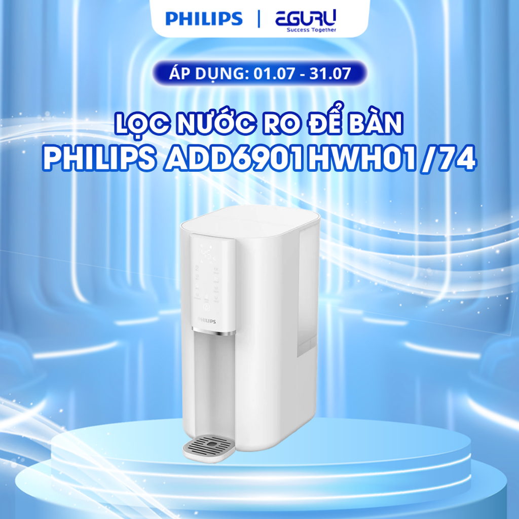 Máy lọc nước RO để bàn PHILIPS ADD6901 - Công Nghệ  Aquaporin Inside® - Bảo Hành 24 Tháng