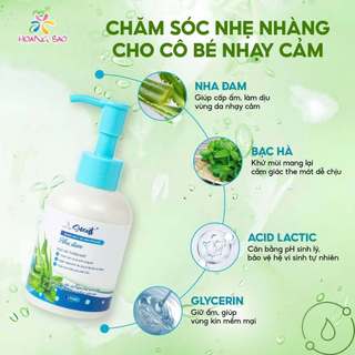 [ Tặng 150M BTT ] Dung dịch vệ sinh phụ nữ DrSusoft– Nha đam dưỡng ẩm, sạch thoáng tự nhiên, cân bằng độ Ph– 130ml