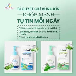 [ Tặng 150M BTT ] Dung dịch vệ sinh phụ nữ DrSusoft– Nha đam dưỡng ẩm, sạch thoáng tự nhiên, cân bằng độ Ph– 130ml