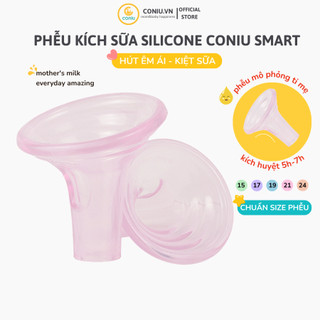 Phễu Hút Sữa Silicon Coniu Smart An Toàn, Không BPA, Massage Hút Êm Ái Kích Sữa Hiệu Quả.