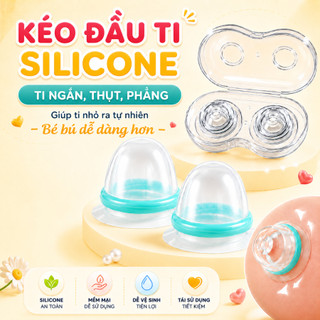 Kéo Đầu Ti Silicone Coniu Giúp Mẹ Cho Con Ti Dễ Dàng Và Thẩm Mĩ( Có Che Tên)