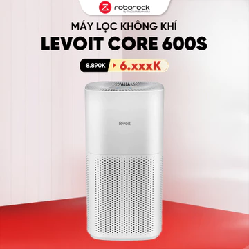 Máy Lọc Không Khí Levoit Core 600S 148m2 | Lọc bụi mịn - Đèn cảm biến chất lượng không khí
