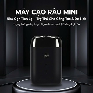 Máy Cạo Râu Xiaomi SID RS215 Động Cơ 8W 2 Đầu Cạo Pin Sạc Chống Nước IPX7