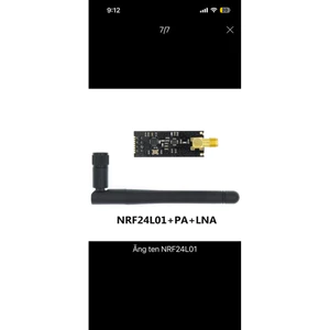 Mạch Thu Phát RF NRF24L01 + PA LNA 2.4Ghz Anten Rời Khoảng Cách 1000 Mét