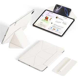 KTGGHG  ốp lưng iPad từ tính phù hợp với iPad 11th/10th Air 4~5th/6~8th 11"/10.9" gấp nhiều góc và tháo rời được