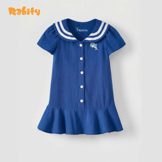Đầm váy ngắn tay cổ thuỷ thủ bé gái Rabity 950.129
