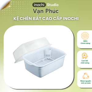 Kệ chén bát cao cấp INOCHI chống bụi, thiết kế thông minh hiện đại tiện lơi, có rãnh thoát nước