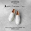 Giày Chunky Loafer Tan LEMANS Da Nubuck Cao Cấp - BST độc quyền, đế cao 6cm LEMANS Giày da nam cao cấp, BH 24 tháng