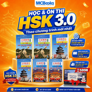Sách - Combo giáo trình hán ngữ - Phiên bản 3 - 2023