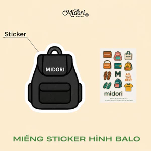 STICKER HÌNH BALO TÚI NĂNG ĐỘNG GIAO MẪU NGẪU NHIÊN | NICHE LUXURY