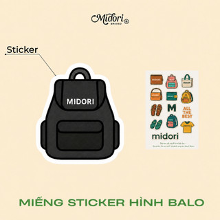 STICKER HÌNH BALO TÚI NĂNG ĐỘNG GIAO MẪU NGẪU NHIÊN | NICHE LUXURY