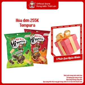 Snack Rong Biển TaoKaeNoi Hi Tempura Chiên Giòn 22G Thái Lan