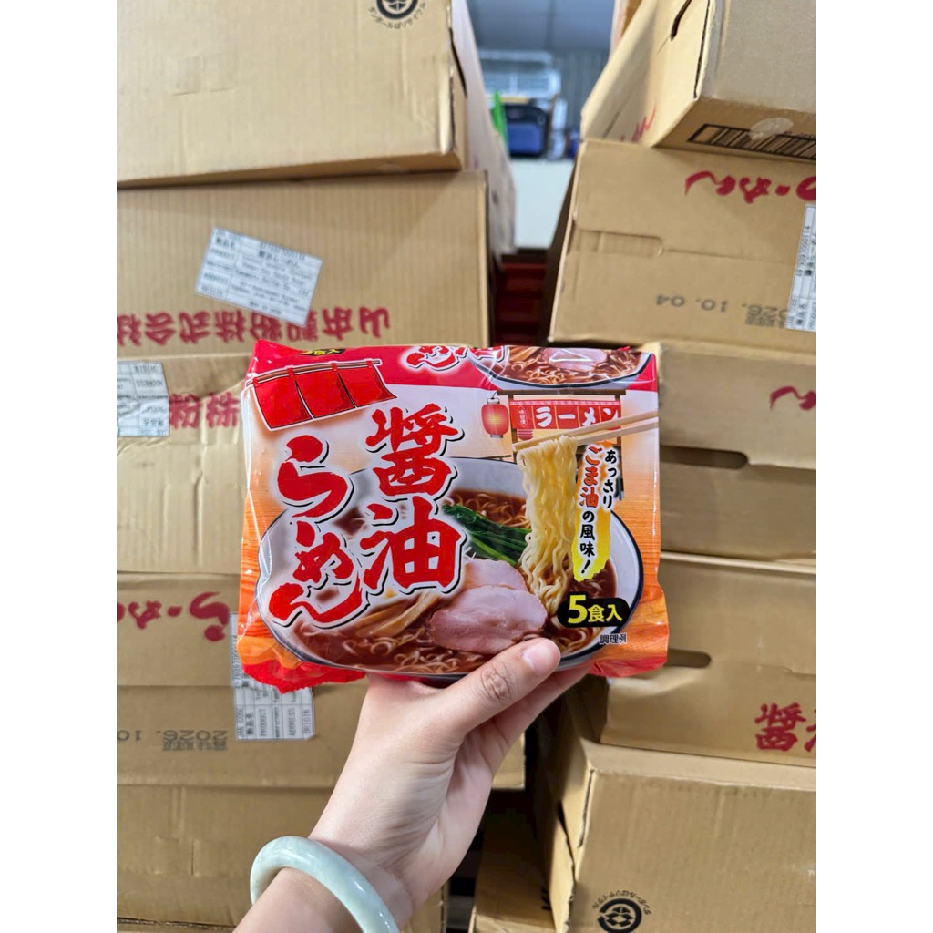 Mì ăn liền vị miso, hải sản thịt heo, mì xào Nhật Bản