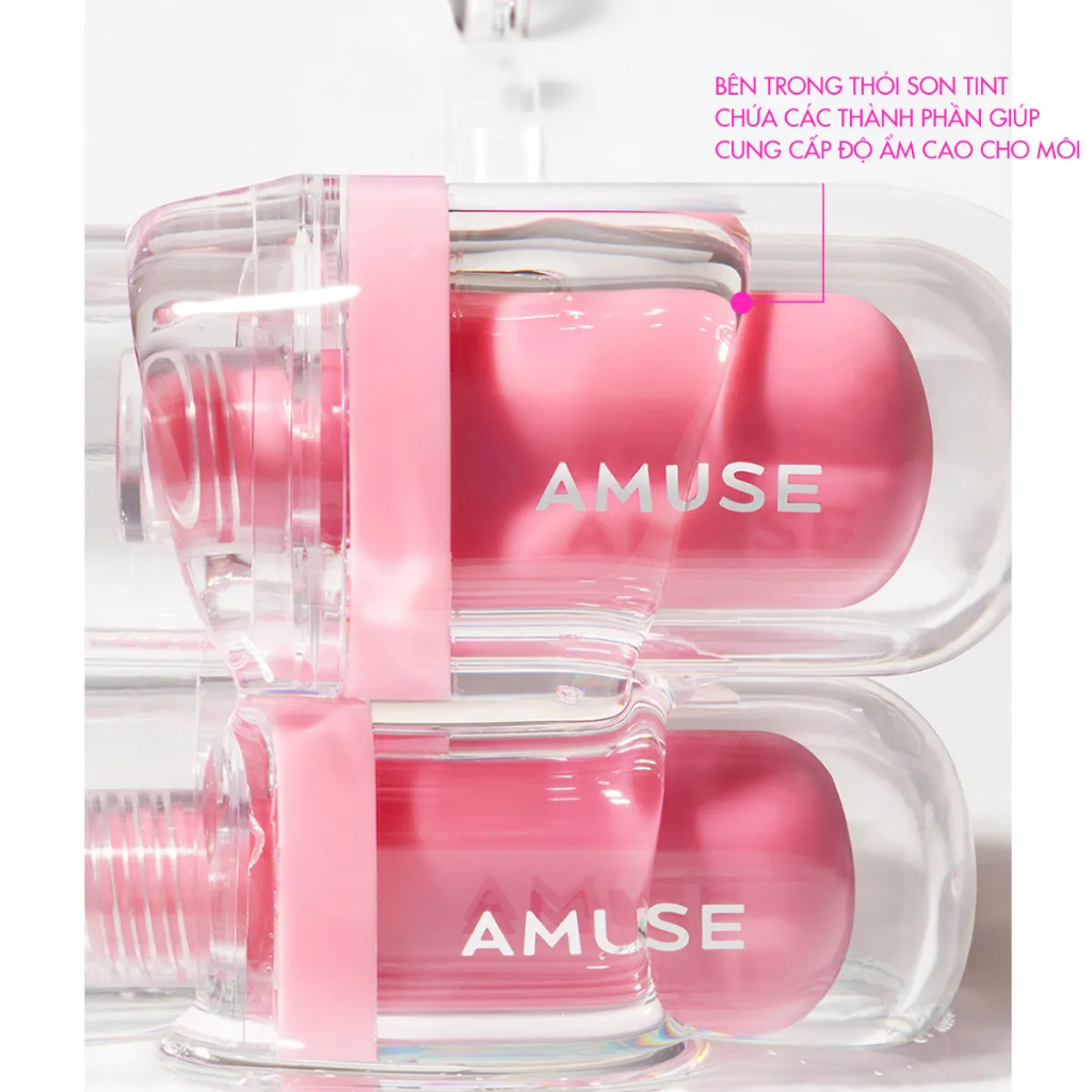 [Săn Sale] Son Thạch Bóng Thuần Chay Amuse Jel-Fit Tint 3.8g