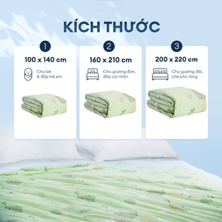 [CHĂN HÈ MÁT LẠNH] Mền lạnh I Cool Advance NIN House | 1m6x2m1 |Chăn Ice Silk Siêu Mát Nhiều Mẫu