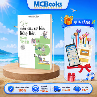 Sách - Sổ Tay Mẫu Câu Cơ Bản Tiếng Hàn (Học Tiếng Hàn Cùng Thầy Lê Huy Khoa)
