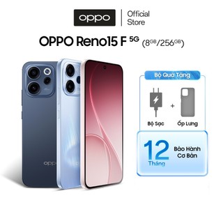 Điện thoại OPPO Reno15F 5G 8GB/256GB siêu camera AI - Hàng chính hãng