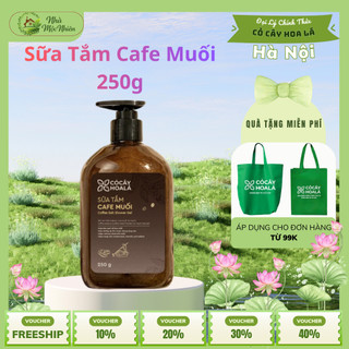 [HÀNG MỚI] Sữa Tắm Cafe Muối 250g - Làm Sạch Sâu, Giúp da sáng mịn, Nhà Mộc Nhiên
